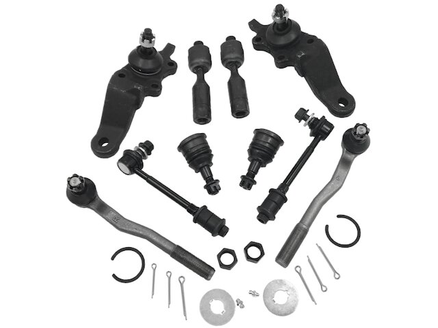 Replacement Tie Rod Ends Ball Joints Sway Bar Links Kit