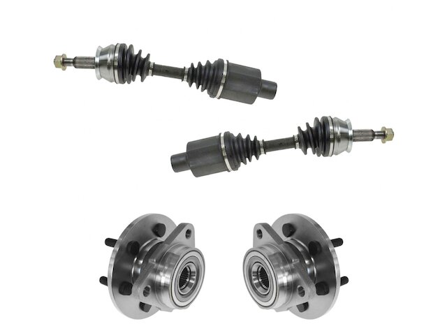 TRQ Axle and Wheel Hub Assembly Kit