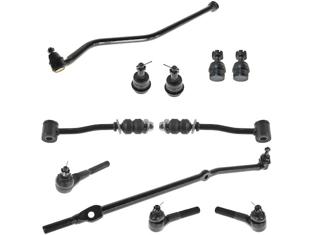 TRQ Ball Joint Sway Bar Link Tie Rod End Kit