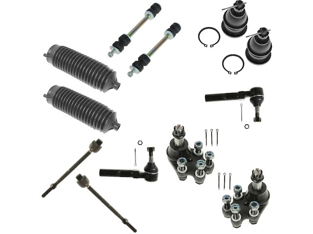 TRQ Ball Joint Sway Bar Link Tie Rod End Kit