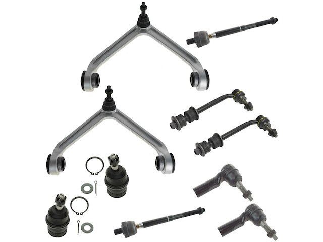 TRQ Control Arm Ball Joint Tie Rod End Kit