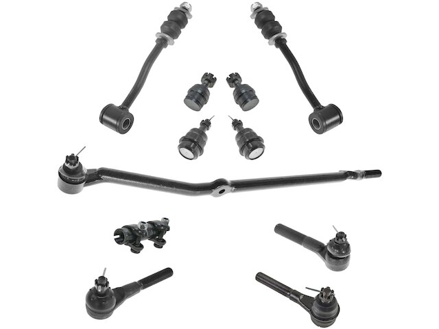 TRQ Ball Joint Sway Bar Link Tie Rod End Kit