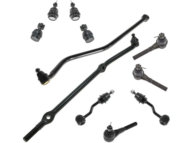 TRQ Ball Joint Sway Bar Link Tie Rod End Kit