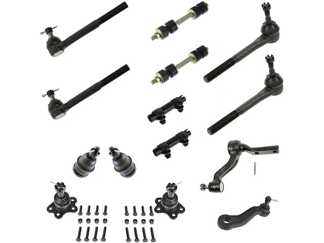 TRQ Ball Joint Sway Bar Link Tie Rod End Kit