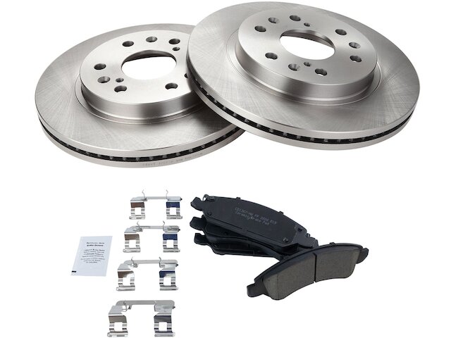 TRQ Brake Pad and Rotor Kit