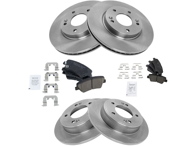 TRQ Brake Pad and Rotor Kit