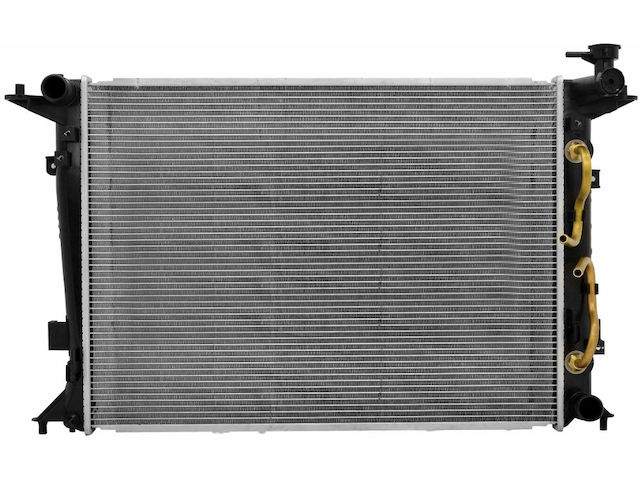 CSF 1 Row Plastic Tank Aluminum Core Radiator