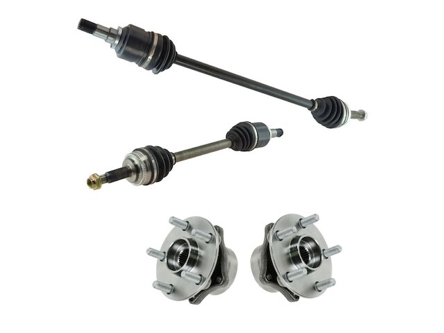 TRQ Axle and Wheel Hub Assembly Kit