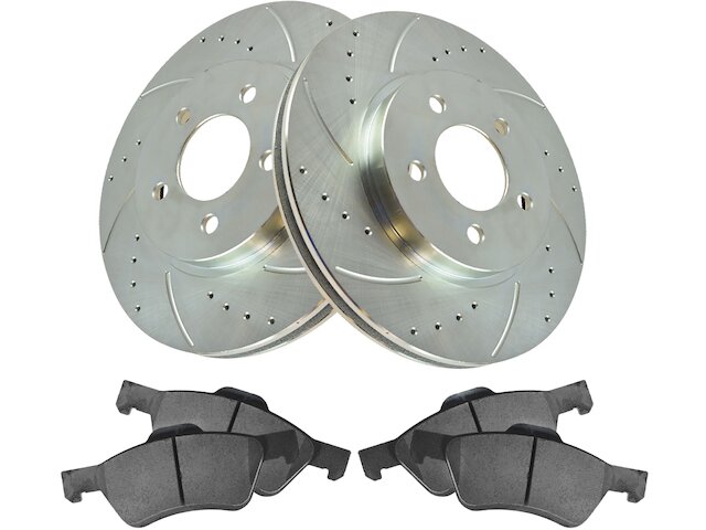 DIY Solutions Brake Pad and Rotor Kit