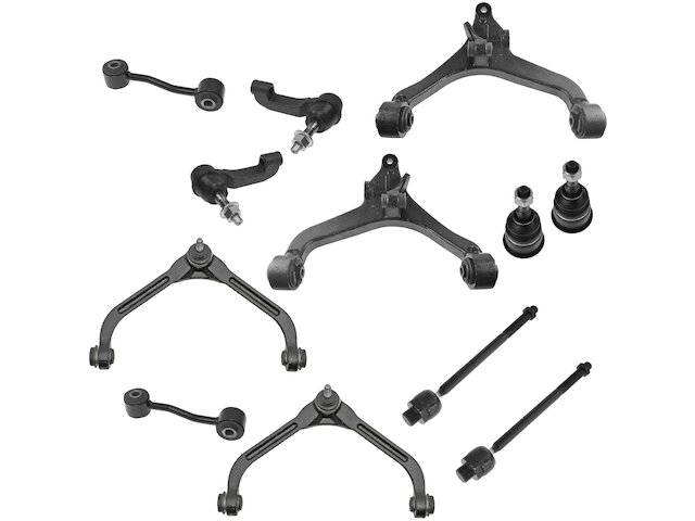 TRQ Control Arm Ball Joint Tie Rod End Kit