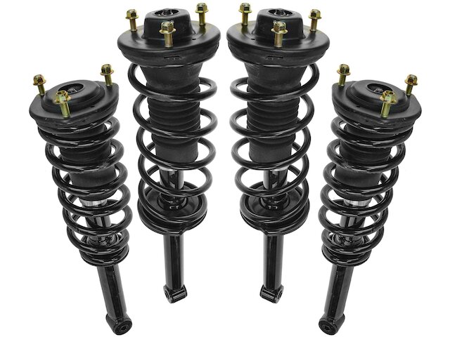 TRQ Shock Absorber and Coil Spring Assembly Set