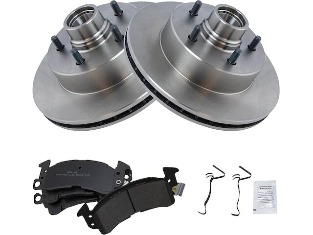 TRQ Brake Pad and Rotor Kit