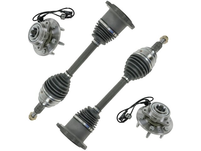 TRQ Axle and Wheel Hub Assembly Kit