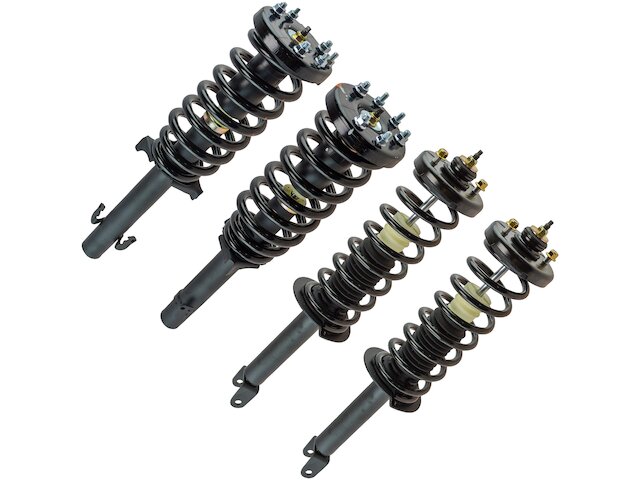 TRQ Strut and Coil Spring Assembly Set