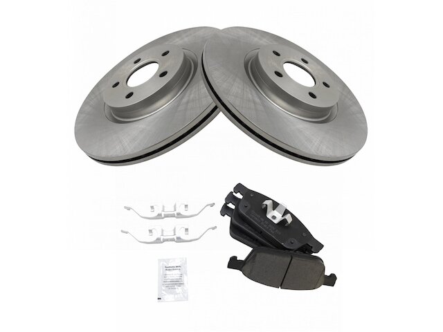 TRQ Brake Pad and Rotor Kit