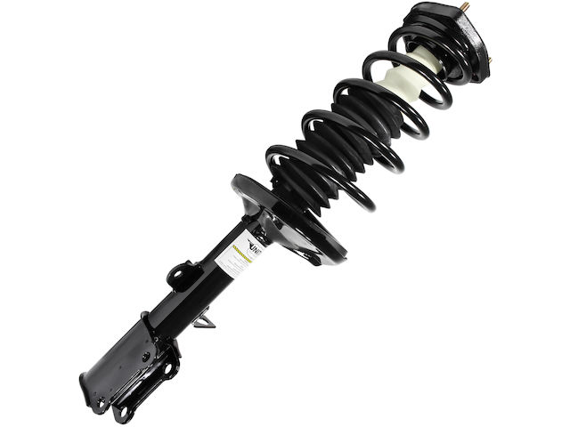 Unity Pre-assembled Complete Strut Assembly including Coil Spring, Top Mount and All Components - Ready to Install - Plug and Play Installation Strut and Coil Spring Assembly