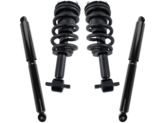 TRQ Shock Absorber and Coil Spring Assembly Set