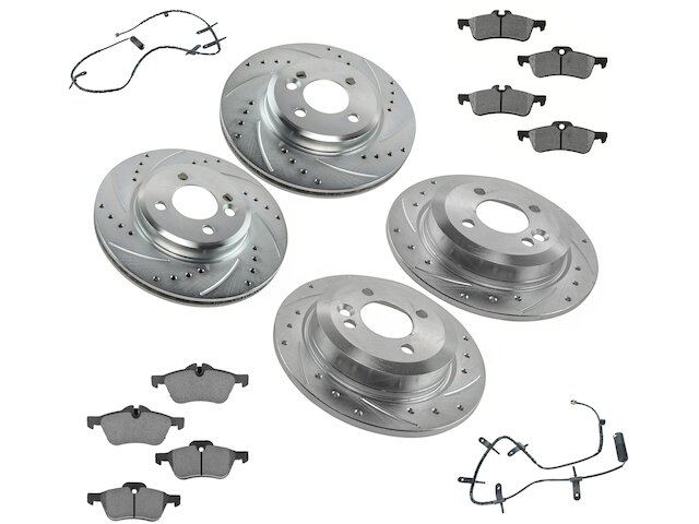 DIY Solutions Brake Pad and Rotor Kit