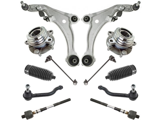 DIY Solutions Control Arm Wheel Hub Tie Rod End Kit