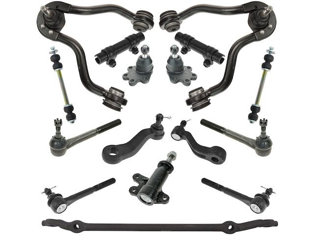 TRQ Control Arm Ball Joint Tie Rod End Kit