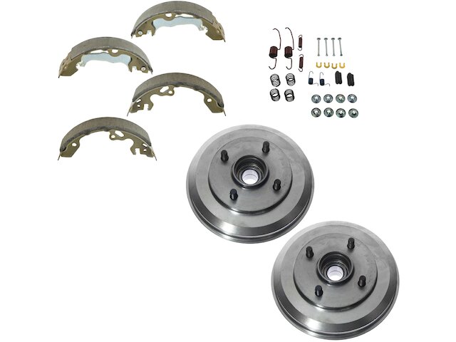 DIY Solutions Brake Drum and Brake Shoe Kit