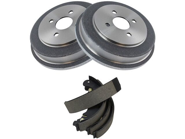 TRQ Brake Drum and Brake Shoe Kit