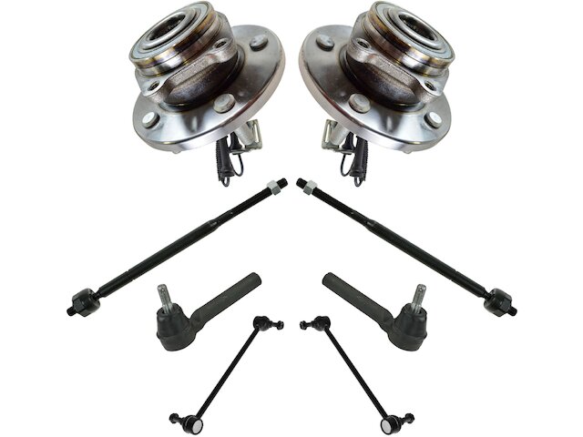 TRQ Wheel Hub Sway Bar Link Tie Rod Kit