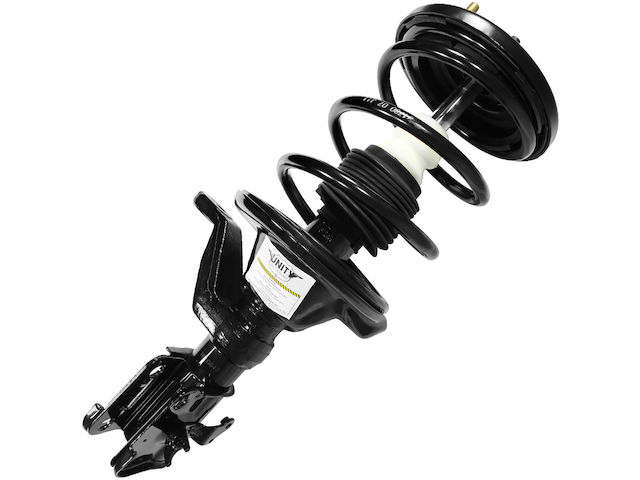 Unity Pre-assembled Complete Strut Assembly including Coil Spring, Top Mount and All Components - Ready to Install - Plug and Play Installation Strut and Coil Spring Assembly