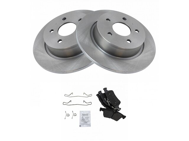 TRQ Brake Pad and Rotor Kit