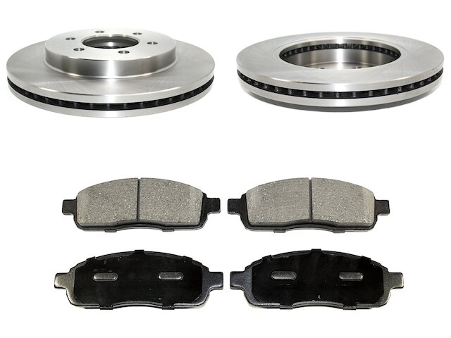 DuraGo Brake Pad and Rotor Kit