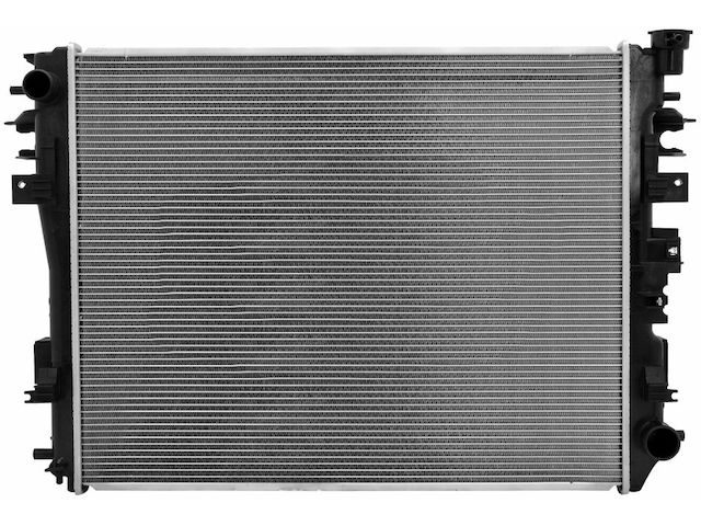 CSF 1 Row Plastic Tank Aluminum Core Radiator