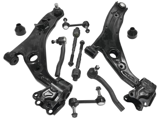 Replacement Control Arm Kit with Ball Joints and Tie Rods