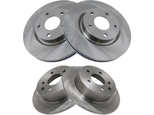 TRQ Brake Rotor Set