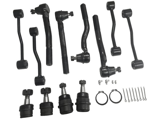 Replacement Tie Rod Ends Ball Joints Sway Bar Links Kit
