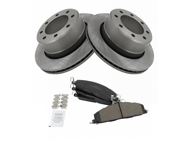 TRQ Brake Pad and Rotor Kit