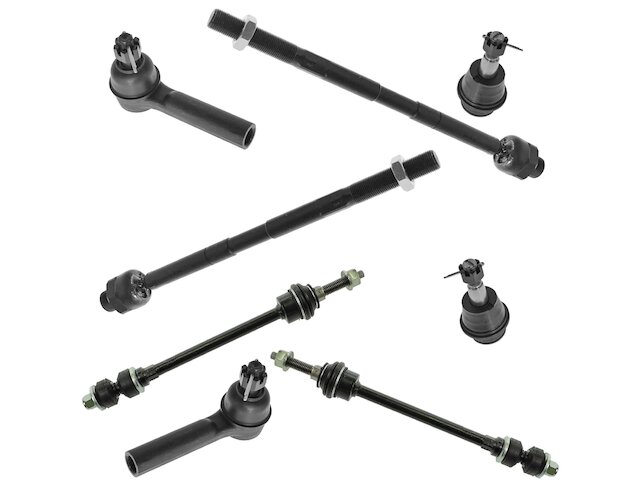 TRQ Ball Joint Sway Bar Link Tie Rod End Kit