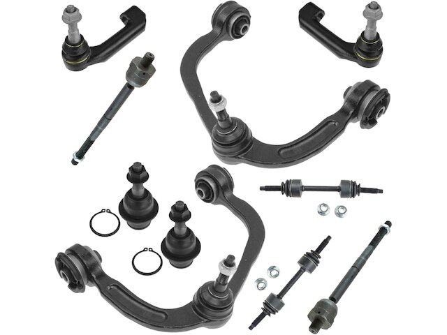 TRQ Control Arm Ball Joint Tie Rod End Kit