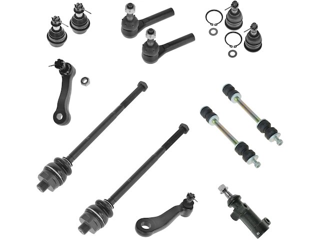 TRQ Ball Joint Sway Bar Link Tie Rod End Kit