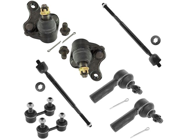 TRQ Ball Joint Sway Bar Link Tie Rod End Kit