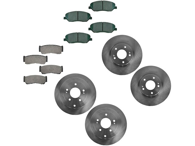 DIY Solutions Brake Pad and Rotor Kit