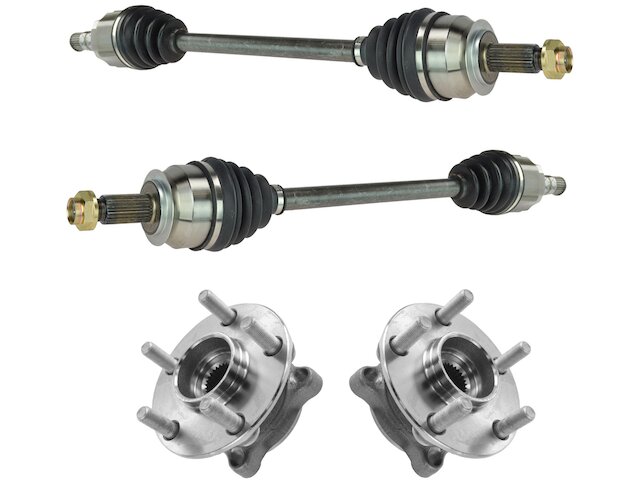 TRQ Axle and Wheel Hub Assembly Kit