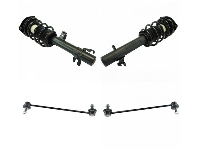 TRQ Strut Coil Spring Sway Bar Link Kit