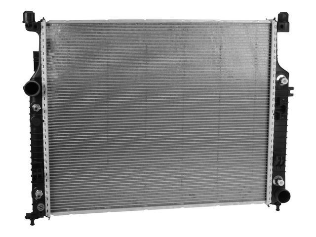 CSF 1 Row Plastic Tank Aluminum Core Radiator