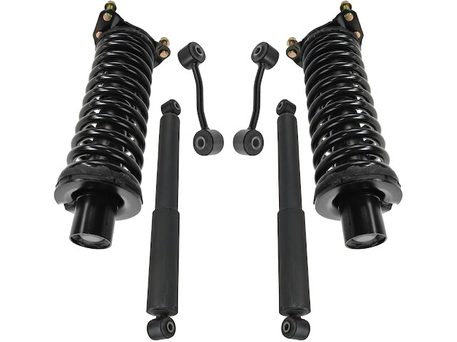 TRQ Shock Coil Spring Sway Bar Link Kit