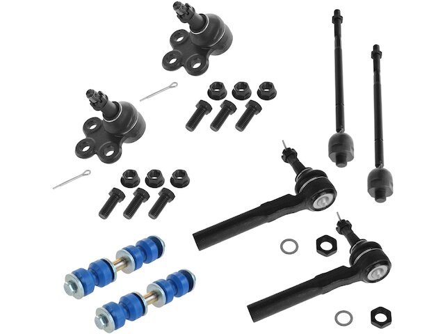 TRQ Ball Joint Sway Bar Link Tie Rod End Kit