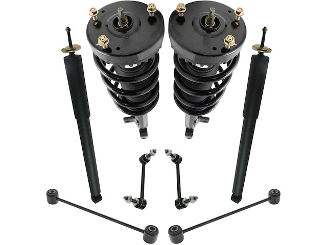 DIY Solutions Shock Strut Coil Spring Sway Bar Link Kit