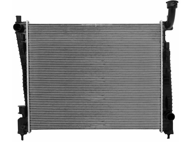 CSF 1 Row Plastic Tank Aluminum Core Radiator