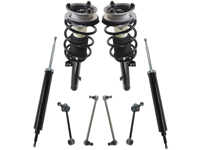 TRQ Suspension Strut and Shock Absorber Assembly Kit