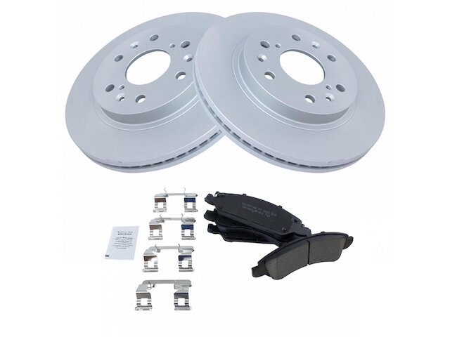 TRQ Brake Pad and Rotor Kit