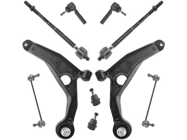 TRQ Control Arm Ball Joint Tie Rod End Kit